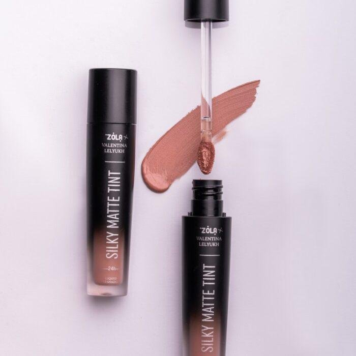 ZOLA x VALENTINA LELYUKH - SILKY MATTE TINT | Tint make-up (08 | PINK OPAL) - imagine 3