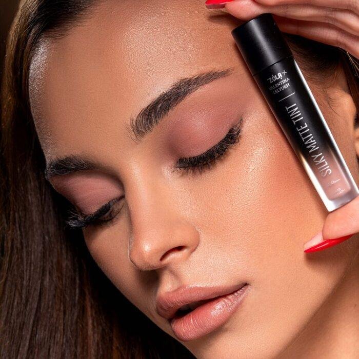 ZOLA x VALENTINA LELYUKH - SILKY MATTE TINT | Tint make-up (08 | PINK OPAL) - imagine 5