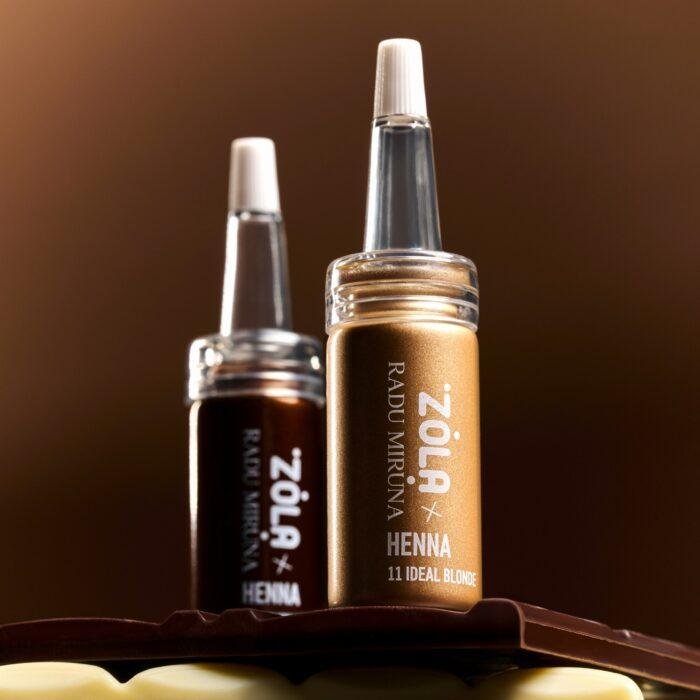 ZOLA x RADU MIRUNA | Vopsea henna sprancene 10g (11 IDEAL BLONDE) - imagine 4