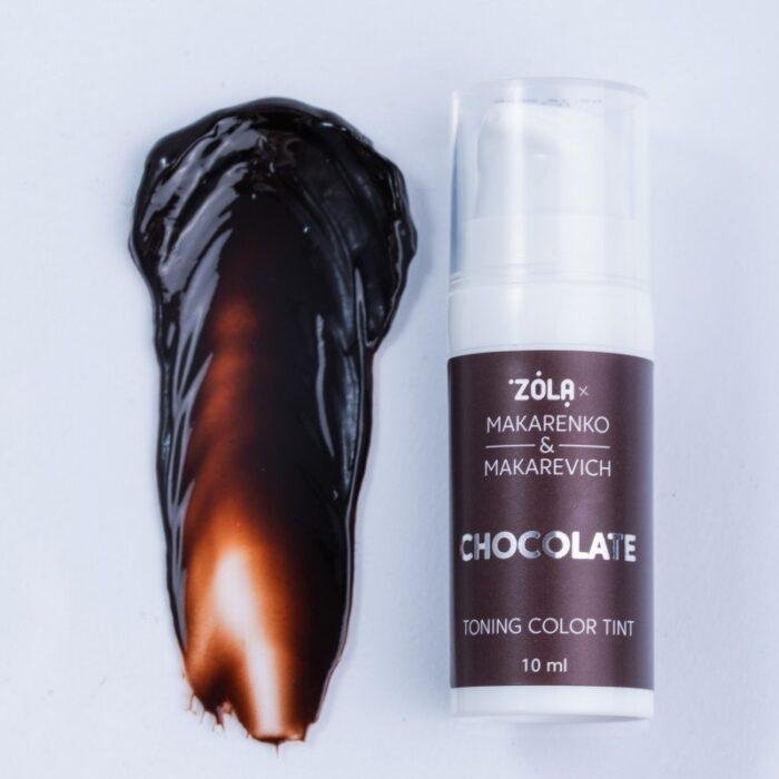 ZOLA x MAKARENKO&MAKAREVICH - TONING COLOR TINT | Masca coloranta sprancene (CHOCOLATE) - imagine 4
