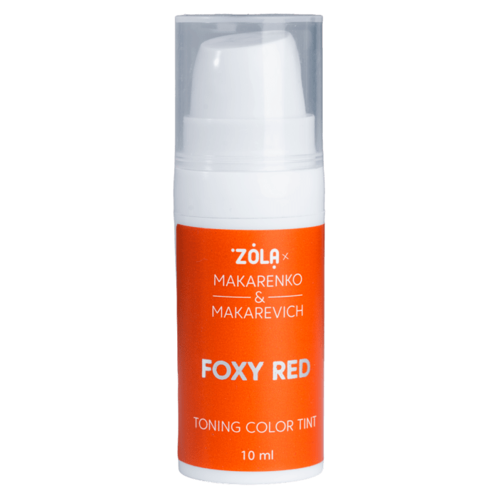 ZOLA x MAKARENKO&MAKAREVICH - TONING COLOR TINT | Masca coloranta sprancene (FOXY RED) - imagine 2
