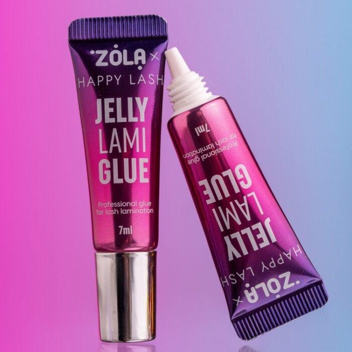 ZOLA x HAPPY LASH - JELLY LAMI GLUE | Adeziv lipici laminare gene (7ml) - imagine 3