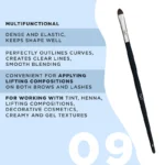 OKO – PROFESSIONAL SYNTHETIC BRUSH | Pensula #9 - imagine 2