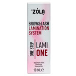 ZOLA - LAMIONE, ONE STEP | Solutie laminare sprancene si gene (10ml)